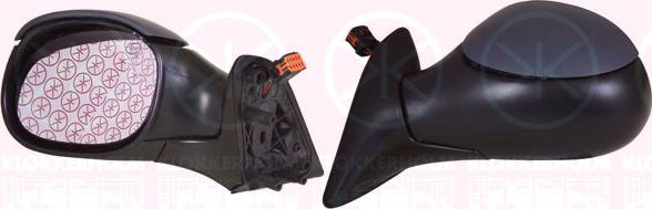 Klokkerholm 05361050 - Rétroviseur extérieur droxauto.com