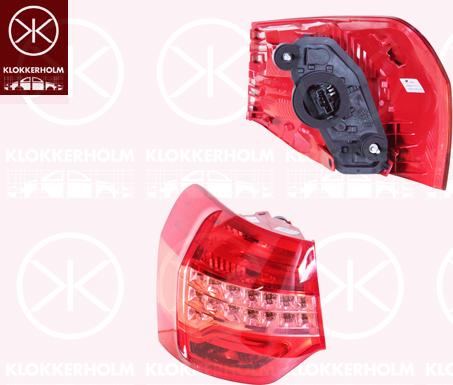 Klokkerholm 05260702A1 - Feu arrière droxauto.com