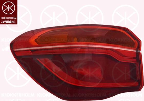Klokkerholm 00980712A1 - Feu arrière droxauto.com