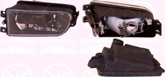 Klokkerholm 00650281 - Projecteur antibrouillard droxauto.com