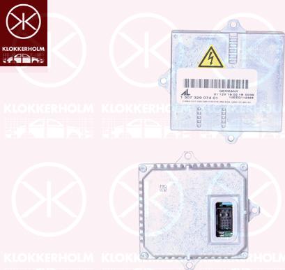 Klokkerholm 00610070A1 - Ballast, lampe à décharge droxauto.com