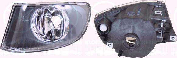 Klokkerholm 00620285 - Projecteur antibrouillard droxauto.com