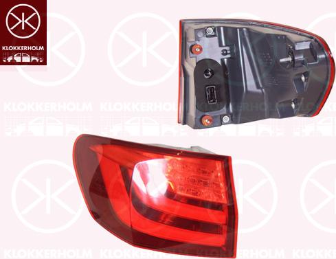 Klokkerholm 00670721 - Feu arrière droxauto.com