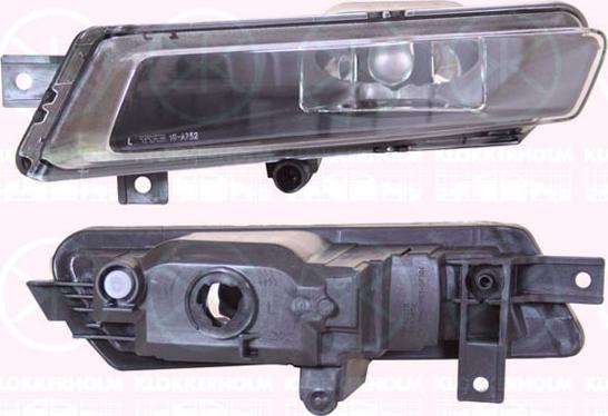 Klokkerholm 00850284 - Projecteur antibrouillard droxauto.com
