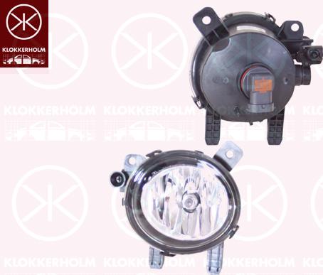 Klokkerholm 00860281A1 - Projecteur antibrouillard droxauto.com