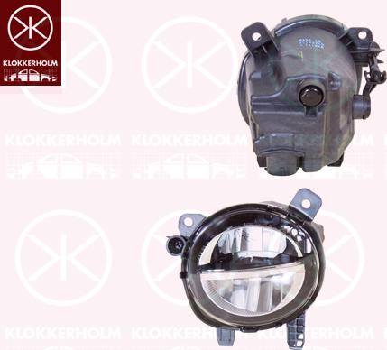 Klokkerholm 00860283 - Projecteur antibrouillard droxauto.com