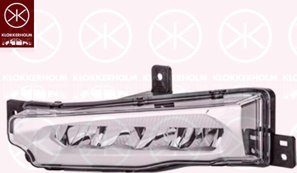 Klokkerholm 00880281 - Projecteur antibrouillard droxauto.com