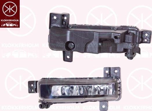Klokkerholm 00870282 - Projecteur antibrouillard droxauto.com