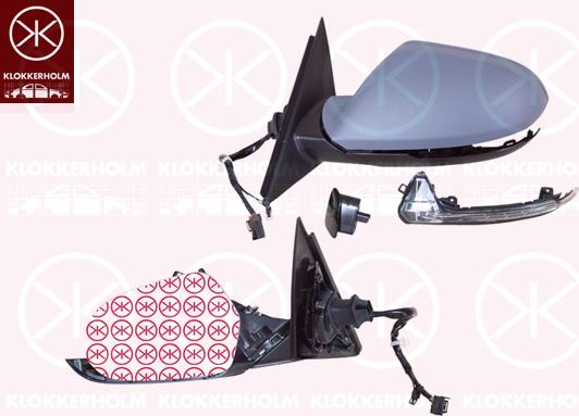 Klokkerholm 00321047 - Rétroviseur extérieur droxauto.com