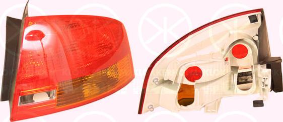 Klokkerholm 00280712 - Feu arrière droxauto.com