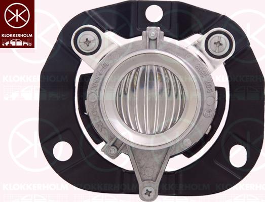 Klokkerholm 01050280A1 - Projecteur antibrouillard droxauto.com