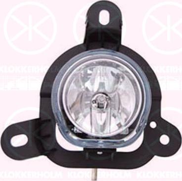 Klokkerholm 01100281 - Projecteur antibrouillard droxauto.com