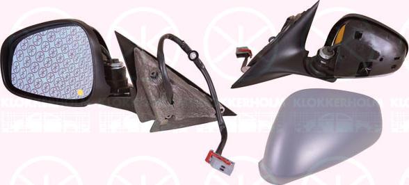 Klokkerholm 01111043 - Rétroviseur extérieur droxauto.com