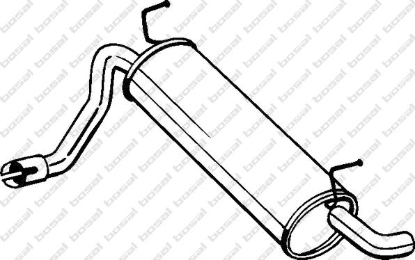 Klokkerholm 148-199 - Silencieux arrière droxauto.com