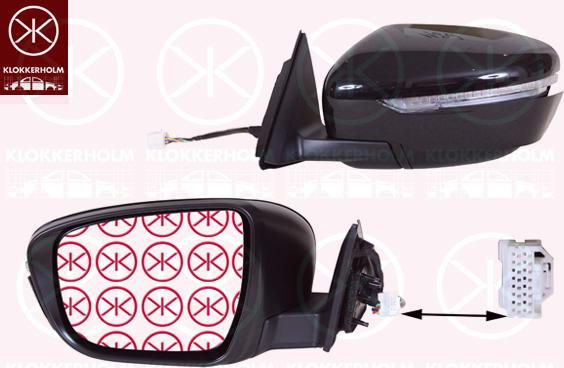 Klokkerholm 16811041 - Rétroviseur extérieur droxauto.com