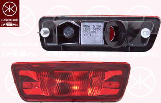 Klokkerholm 16380780 - Feu antibrouillard arrière droxauto.com