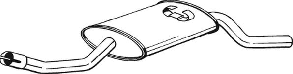 Klokkerholm 105-941 - Silencieux arrière droxauto.com