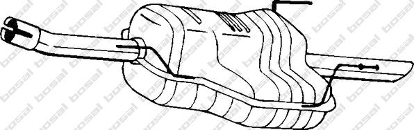 Klokkerholm 185-481 - Silencieux arrière droxauto.com