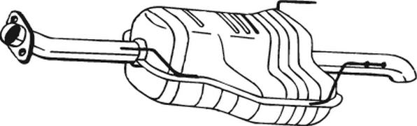 Klokkerholm 185-457 - Silencieux arrière droxauto.com