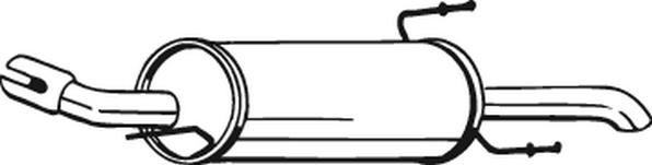 Klokkerholm 185-445 - Silencieux arrière droxauto.com