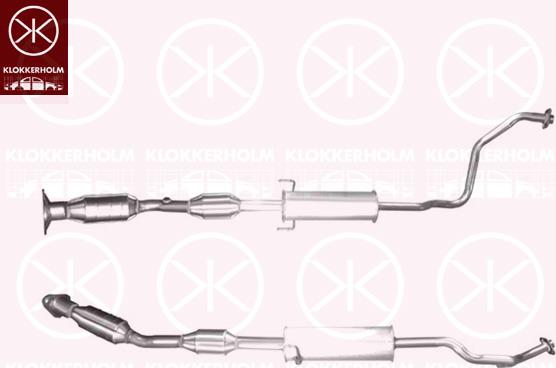 Klokkerholm 81698600 - Catalyseur droxauto.com
