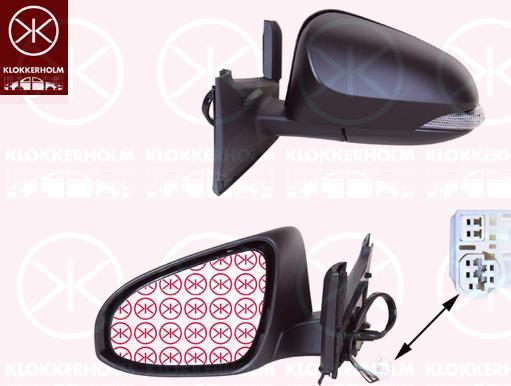 Klokkerholm 81641045 - Rétroviseur extérieur droxauto.com