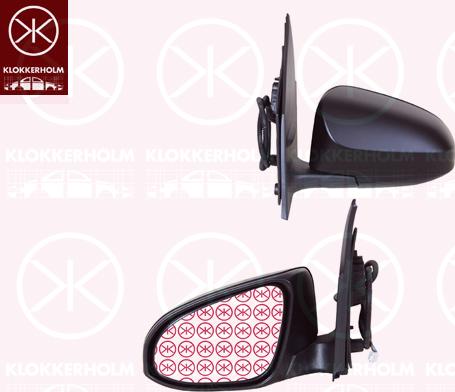 Klokkerholm 81021042 - Rétroviseur extérieur droxauto.com