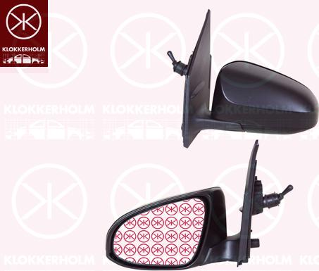 Klokkerholm 81021022 - Rétroviseur extérieur droxauto.com