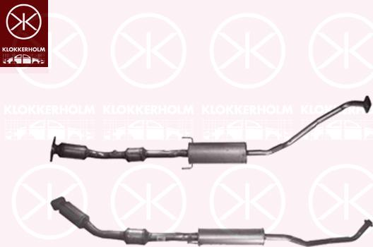 Klokkerholm 81168602 - Catalyseur droxauto.com