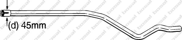 Klokkerholm 889-461 - Tube de réparation, catalyseur droxauto.com