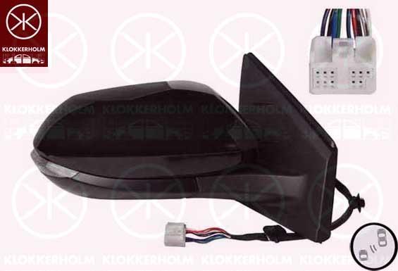 Klokkerholm 82011046 - Rétroviseur extérieur droxauto.com