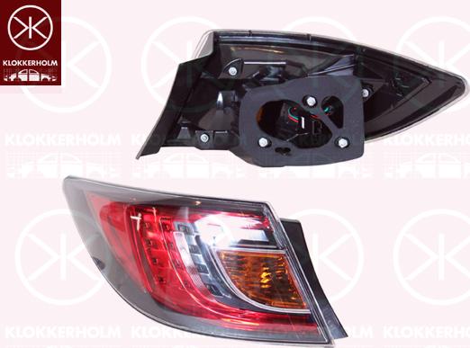 Klokkerholm 34520711 - Feu arrière droxauto.com