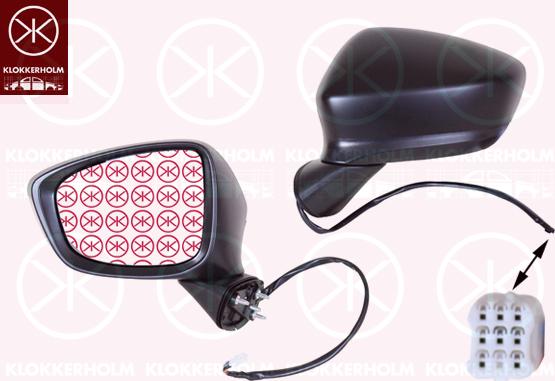 Klokkerholm 34811043 - Rétroviseur extérieur droxauto.com