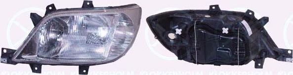 Klokkerholm 35460158 - Projecteur principal droxauto.com