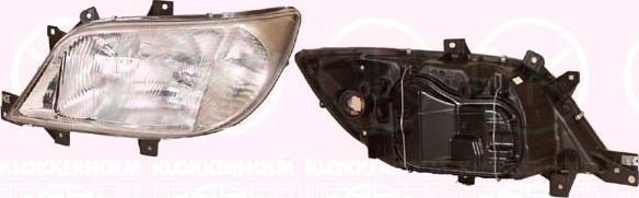 Klokkerholm 35460132 - Projecteur principal droxauto.com
