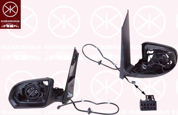 Klokkerholm 35431042 - Rétroviseur extérieur droxauto.com