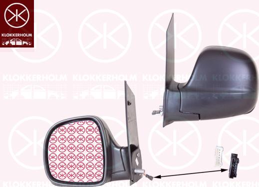 Klokkerholm 35421043 - Rétroviseur extérieur droxauto.com
