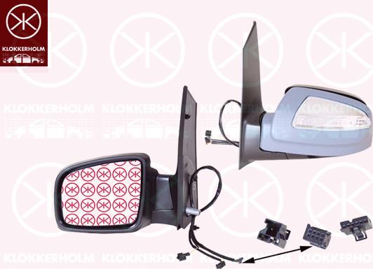 Klokkerholm 35421038 - Rétroviseur extérieur droxauto.com