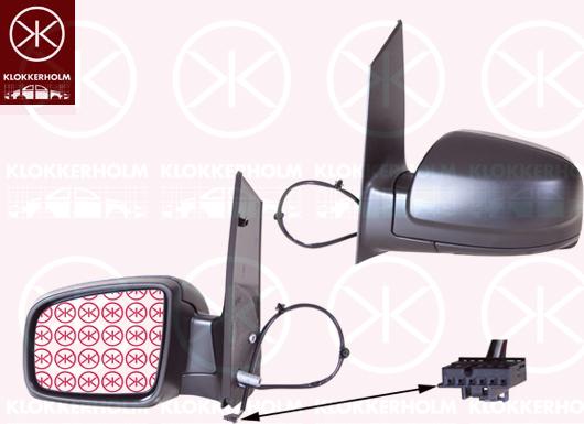 Klokkerholm 35421032 - Rétroviseur extérieur droxauto.com