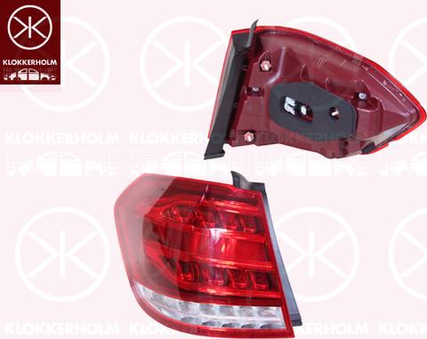 Klokkerholm 35290732 - Feu arrière droxauto.com