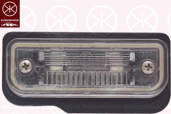 Klokkerholm 35280850 - Feu éclaireur de plaque droxauto.com