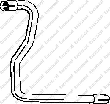 Klokkerholm 363-627 - Tuyau d'échappement droxauto.com