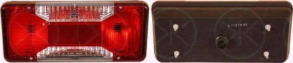 Klokkerholm 30810713 - Feu arrière droxauto.com