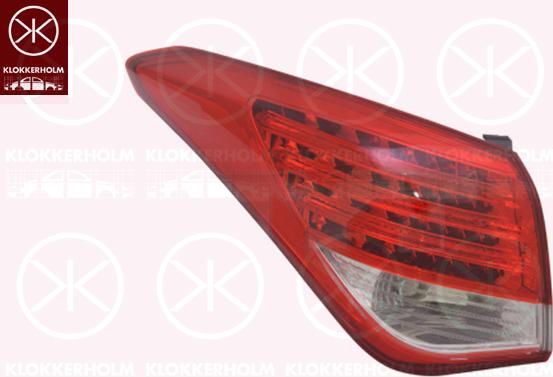 Klokkerholm 31700711 - Feu arrière droxauto.com