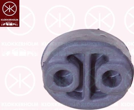 Klokkerholm 255-096 - Support, silencieux droxauto.com