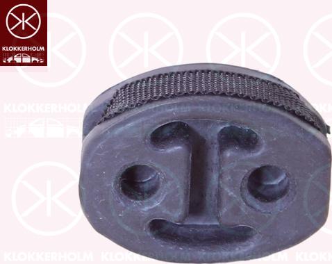 Klokkerholm 255-112 - Support, silencieux droxauto.com