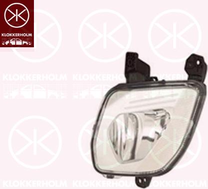 Klokkerholm 25660281 - Projecteur antibrouillard droxauto.com