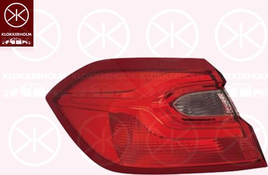 Klokkerholm 25660711 - Feu arrière droxauto.com