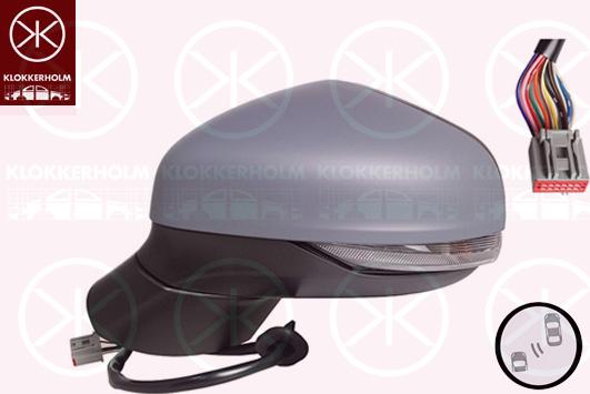 Klokkerholm 25661048 - Rétroviseur extérieur droxauto.com