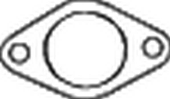 Klokkerholm 256-398 - Joint d'étanchéité, tuyau d'échappement droxauto.com